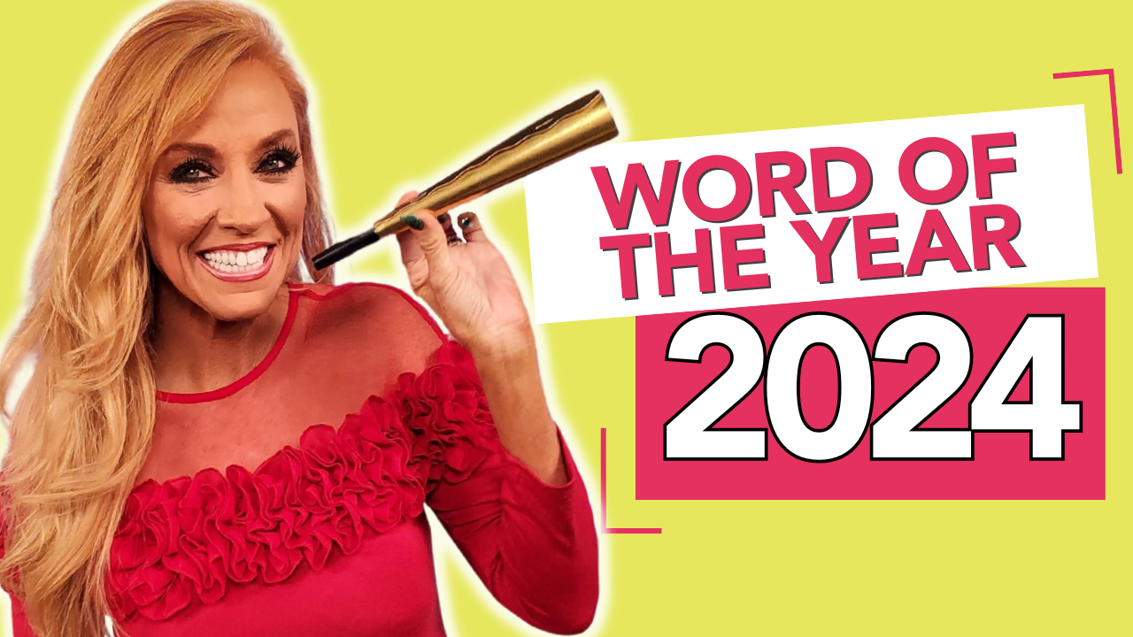 My 2024 Word for the Year One TINY athome step that changes your