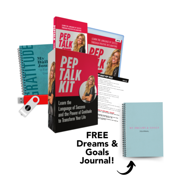 Pep Talk Kit with FREE Journal