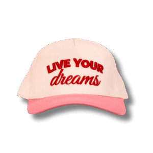 LIVE YOUR DREAMS TWO-TONED HAT