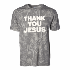 Thank You Jesus Puff Print T-shirt