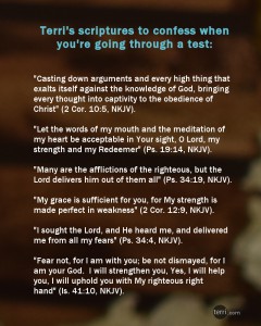 Scripture Confessions Terri Savelle Foy Ministries Www Terri Com